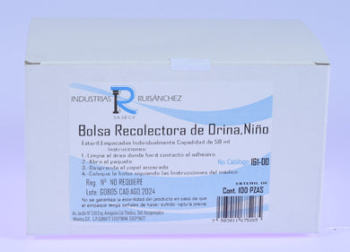 Bolsas Recolectora de Orina, Niño Ruisánchez ®