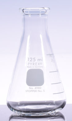 Matraz Erlenmeyer 125 ml. Pyrex ®