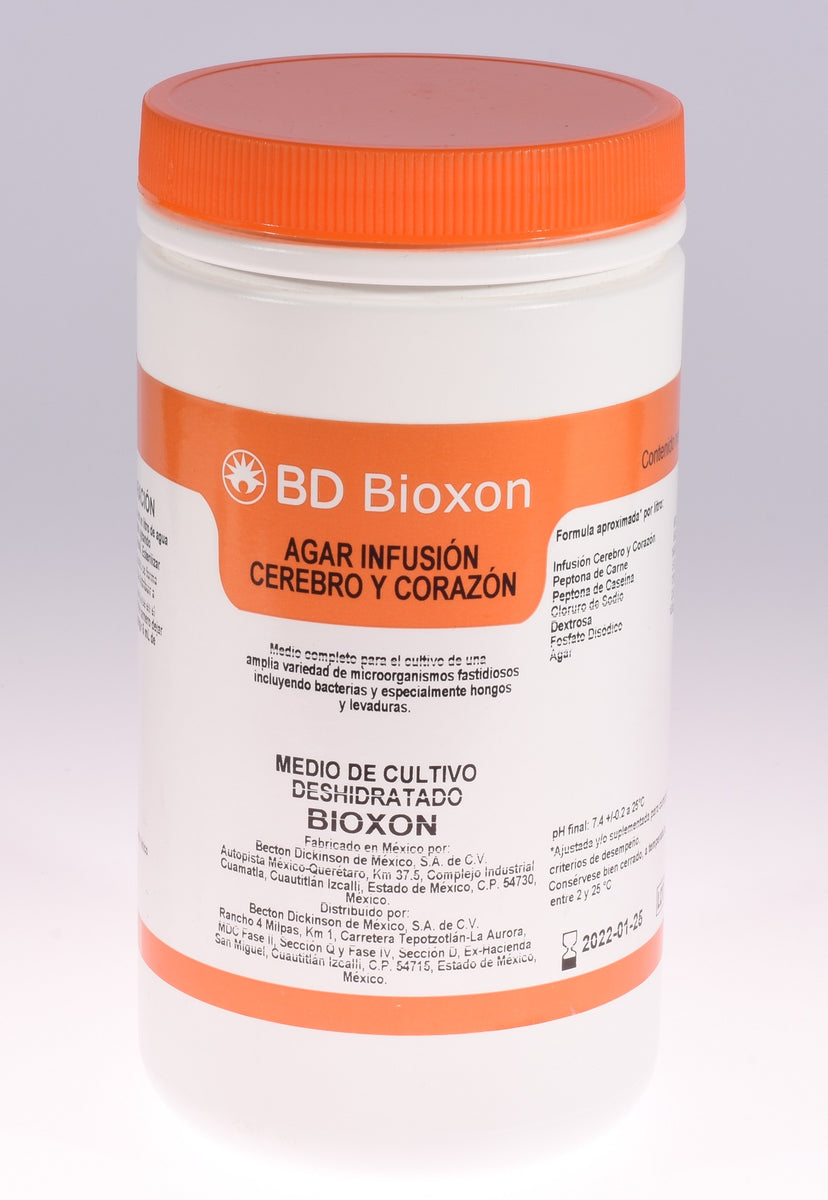 Agar Infusión Cerebro Corazón Bioxon® – Productos Biológicos Hyla