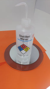 Frasco Lavador "Distilled Water"