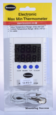 Termómetro -50 a 70°C/°F Digital Brannan®